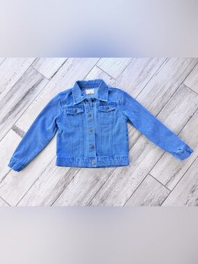 BETWEEN Girls Blue Denim Jacket - size 8